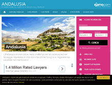 Tablet Screenshot of andalusiaspagna.com
